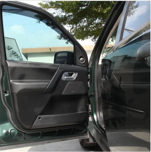 4 шт. хромированная внутренняя дверная ручка отделка рамка украшение для Land Rover