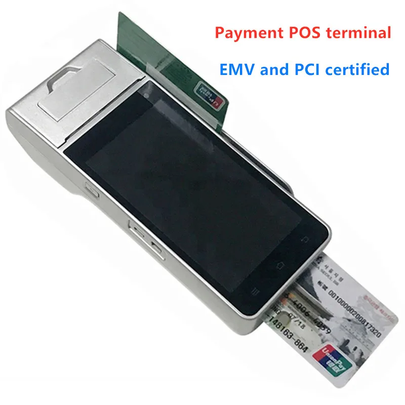 Портативный pos терминал Android портативный Bluetooth Wifi смарт устройство EMV оплата NFC POS с