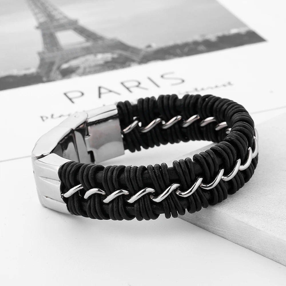 Pulseira De Masculina браслет Будды крутой подарок кожаный браслет мужские браслеты из нержавеющей стали и браслет Широкий Шарм Braclets