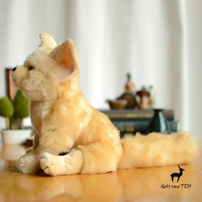 Плюшевые игрушки лисы животных кукла детская игрушка подарок большие уши