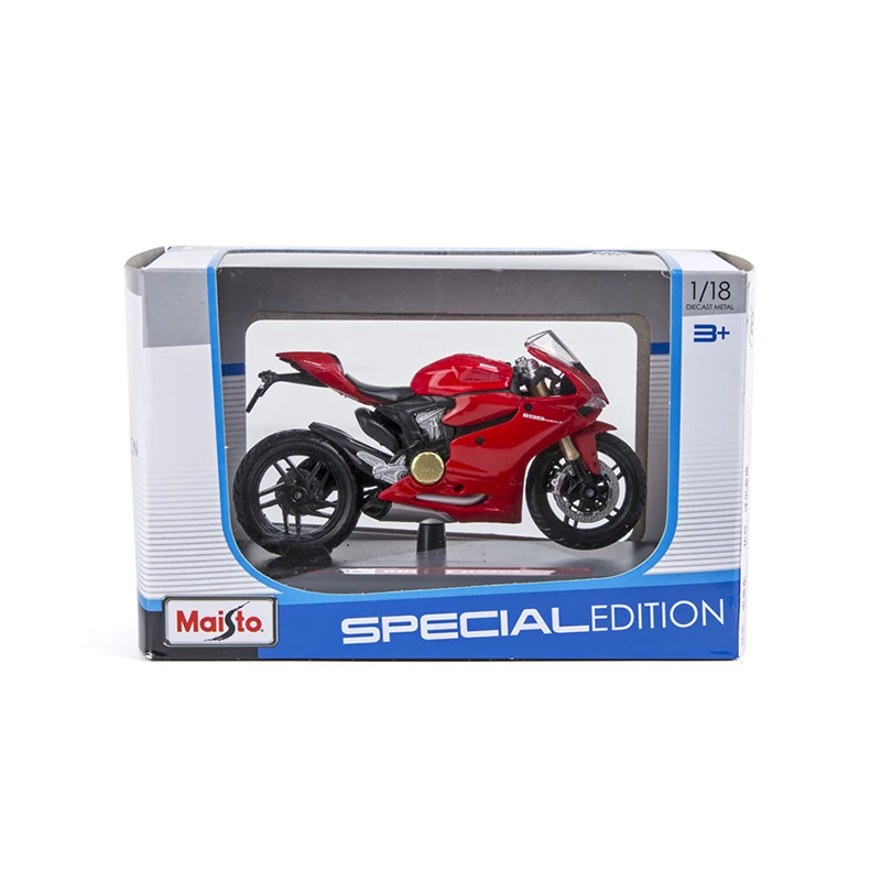 Maisto 1:18 модели мотоциклов Ducati 1199 PANIGALE красный литой под давлением мото миниатюрная гоночная игрушка для коллекции подарков