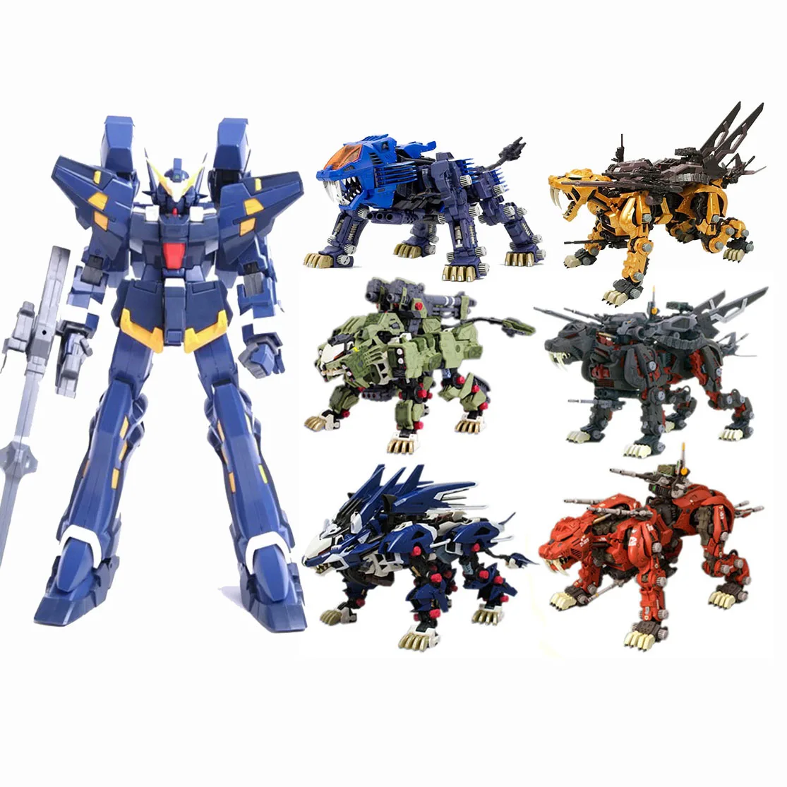 Собранная Модель Gundam 1/72 BT ZOIDS ORIGINAL ZERO/FUZORS/Genesis New Century Slash Zero фигурка игрушки подарок