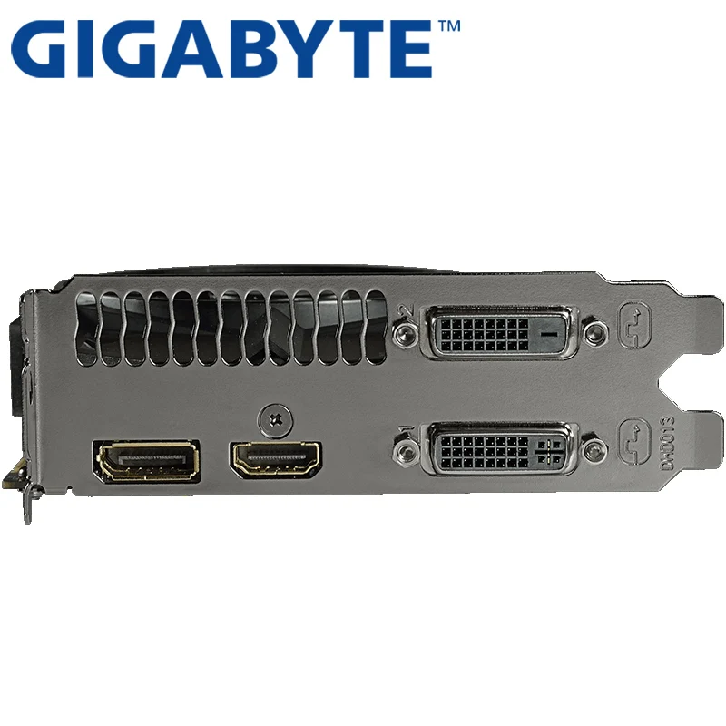 Видеокарта GIGABYTE GTX950 2 Гб 128Bit GDDR5 Графика для nVIDIA карты Geforce GTX 950 б/у HDMI 1050TI 750