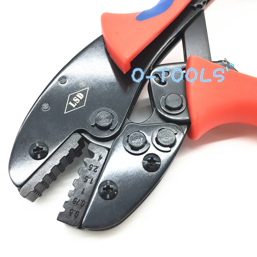 S-04WFL Crimper wire ferrules sleeve crimping pliers cord end terminal insulated connectors ratchet crimp tool 0.5-4mm² | Инструменты