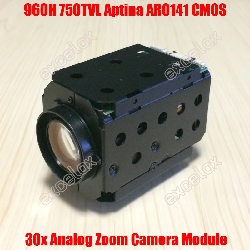 960H D1 700TVL аналоговый 30x 18x оптический AR0141 CMOS датчик видеонаблюдения фотокамера с