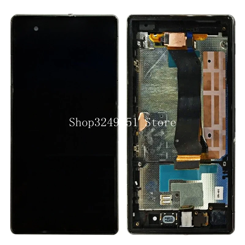ЖК-дисплей с Рамки для Sony Xperia Z1S l39t Экран дисплея touch Стекло планшета Ассамблеи