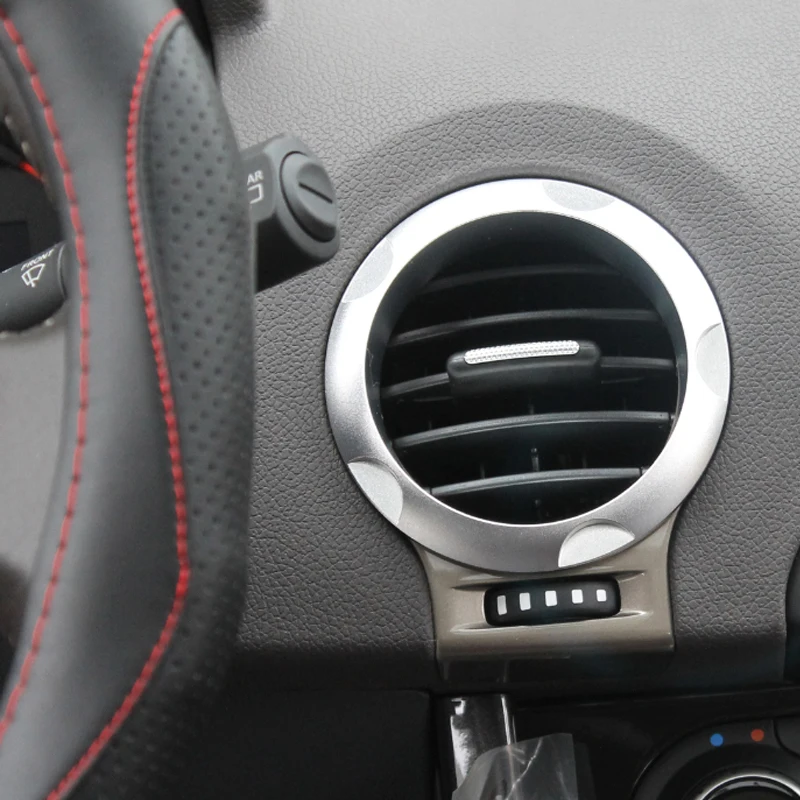 Car Air Conditioning Vent Trim Ring for Renault Koleos 2017 2012 Aluminum Alloy Modified Chrome Plated Accessories Styling | Автомобили и