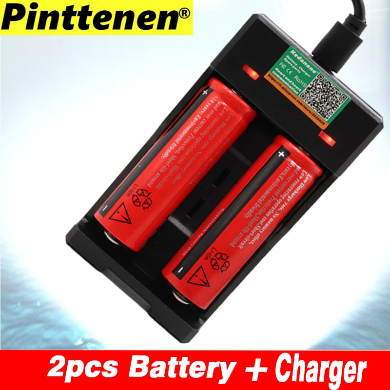 Качественная батарея 6800 mAh 3 7 V 18650 литий-ионная аккумуляторная для фонарика и