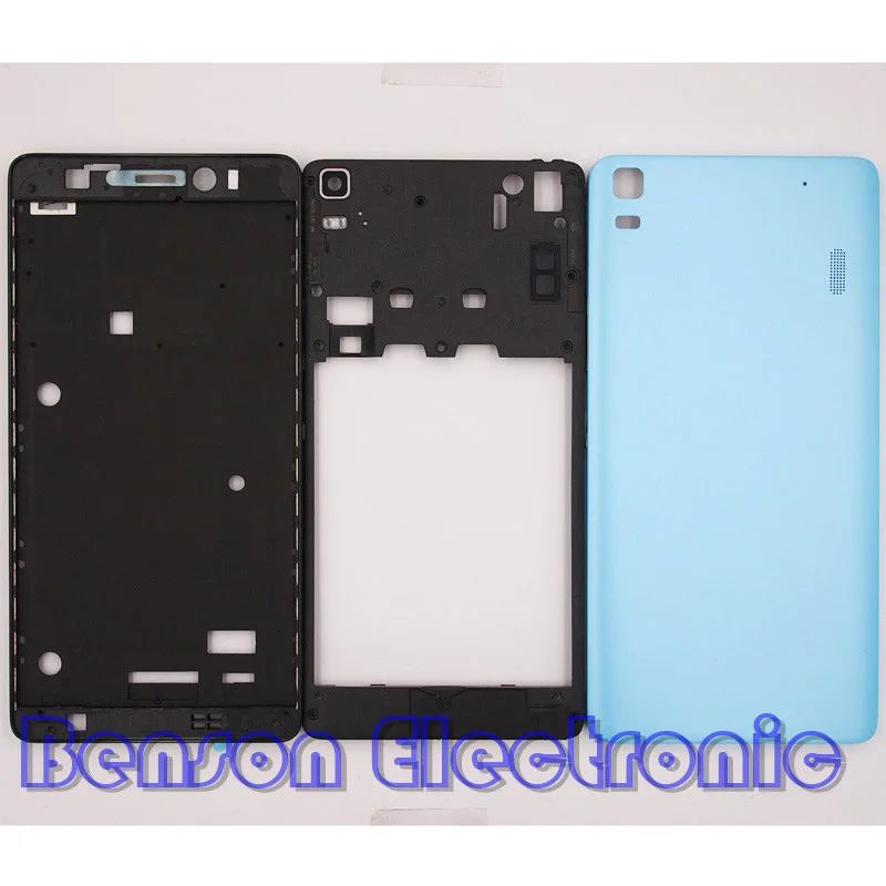 Новая передняя рамка BaanSam средняя задняя крышка аккумулятора для Lenovo K3 NOTE K50-T5 A7000