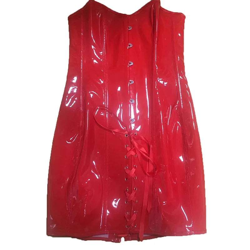 Бесплатная доставка хорошего качества!! Готический черный длинный корсет платье