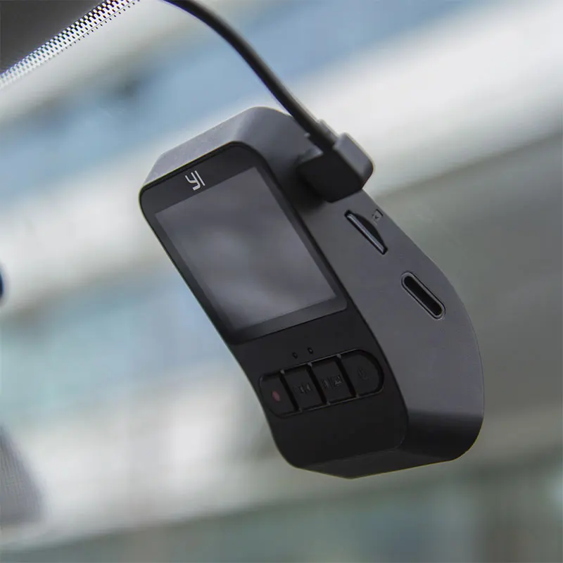 YI Mini Dash camera 1080p FHD видеорегистратор на приборной панели Wi Fi Автомобильная камера с