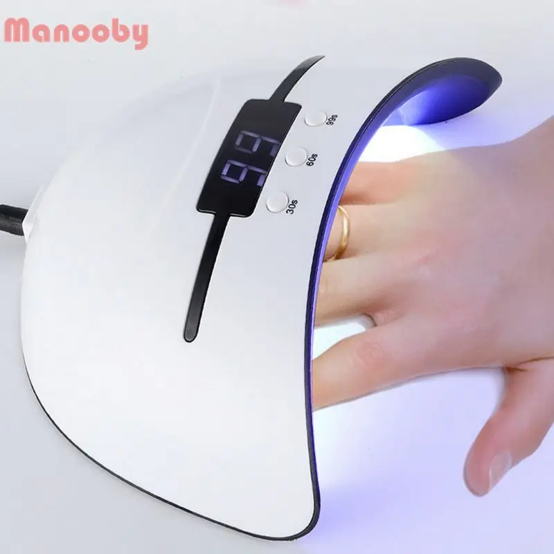 Manooby лампа Сушилка для ногтей всех машины портативная 12 отвердевающая 2018 Новая