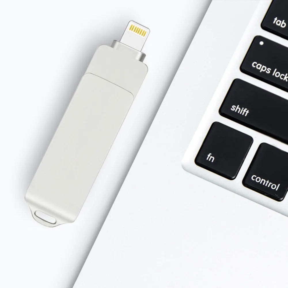 OTG флэш-накопитель USB 3,0 para 32G iPhone 3 en 1,64G 128G 256G Memoria externa Micro USB para iPad, iOS, Android, PC