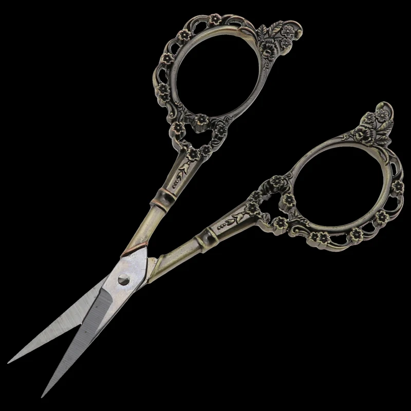 ZAKKA scissor ручная вышивка ткань вышивка крестиком Европейский ретро классический, винтажный, старинный ремесло шитье портной DIY Cut Art