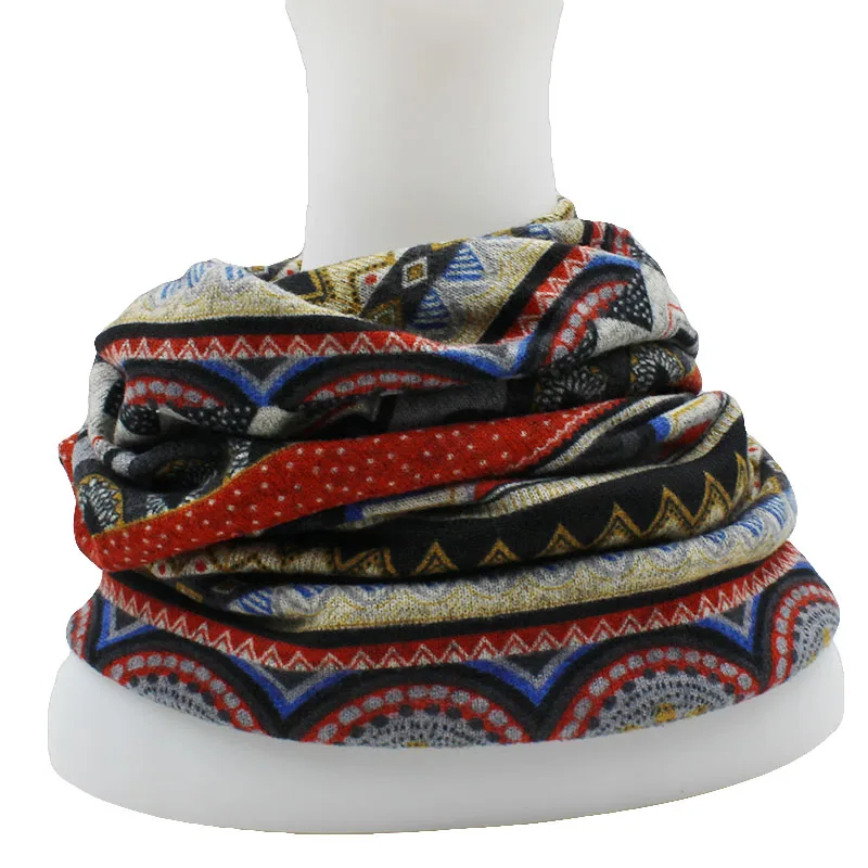 LOVINGSHA Осень Зима Skullies Beanies винтажный дизайн двойного назначения женские шапки для женщин Тонкий Девушка Мода Feminino шарф HT069