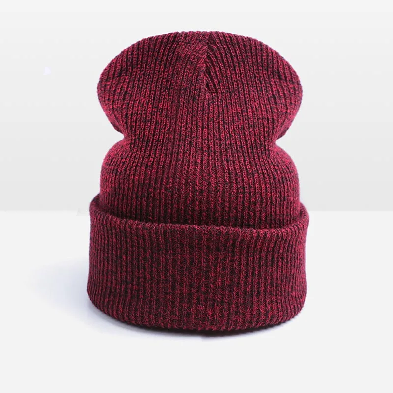 REAKIDS, вязаная теплая шапка, милая шапочка, шапка Skullies, модная детская шапка, зимняя однотонная детская шапочка, шапка для девочек/мальчиков