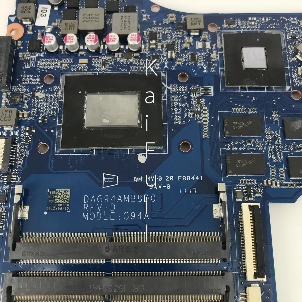 DAG94AMB8D0 G94A mainboard For HP PAVILION 15-CD 15Z-CD 17-AR Laptop Motherboard fully Tested | Компьютеры и офис