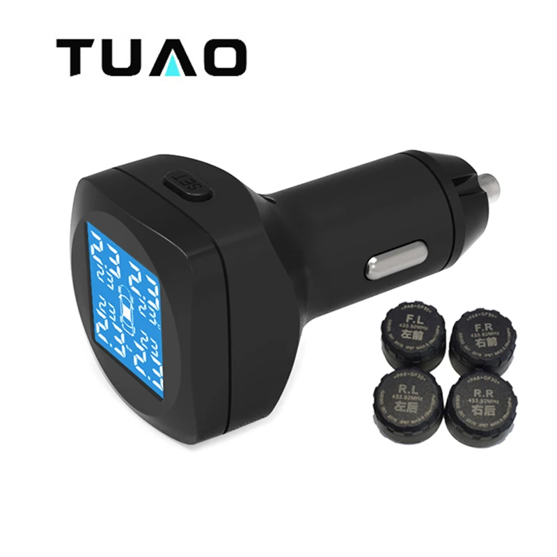 Tuao C1e салона автомобиля TPMS шин Давление мониторинга Системы автомобильного