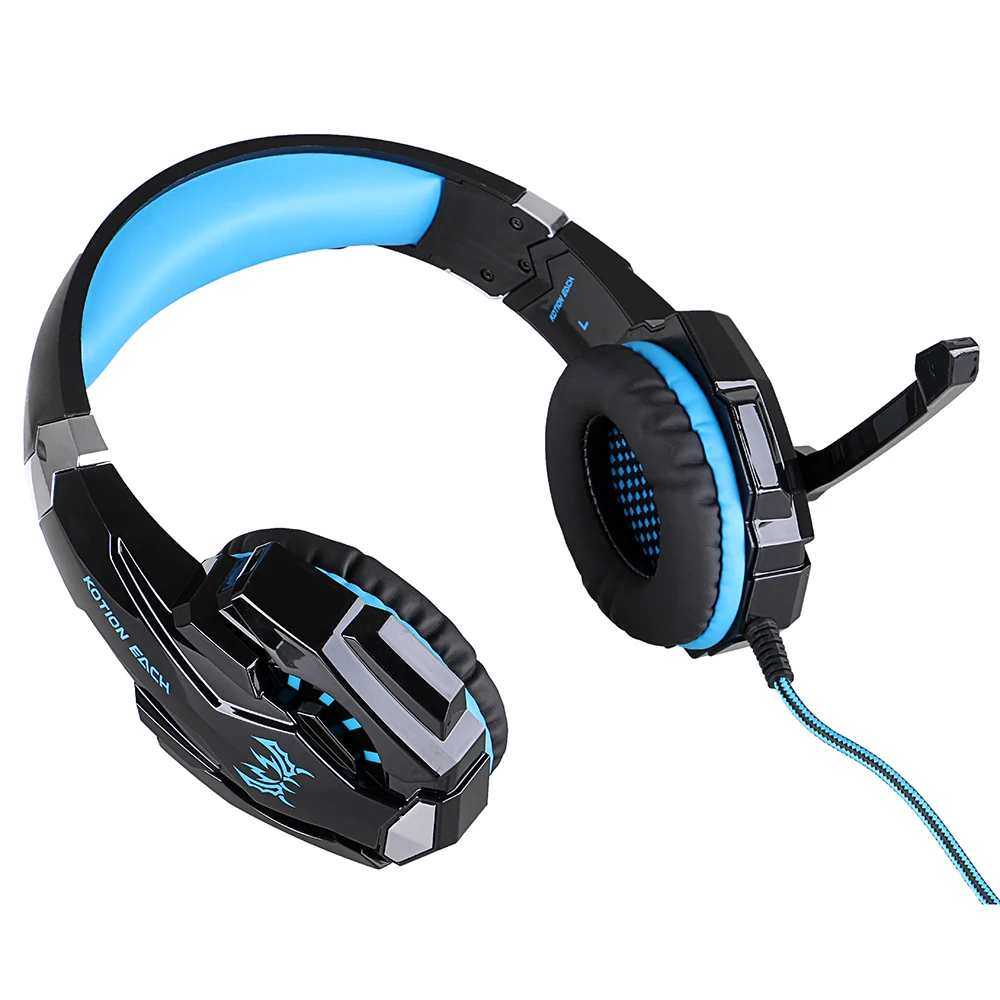 EACH G9000 3.5mm Game Gaming Headphone Headset Earphone With Mic LED Light For Laptop Tablet/Mobile Phones/iPad/PC/laptop | Электроника