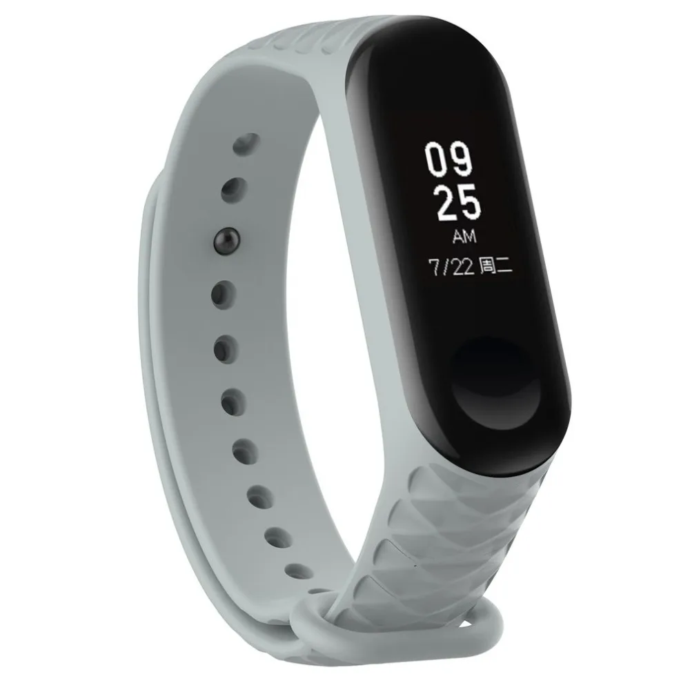 Сменные браслеты ремни для Xiao mi Band 4 3 браслет mi ремешок многоцветные сменные силиконовые однотонные браслеты