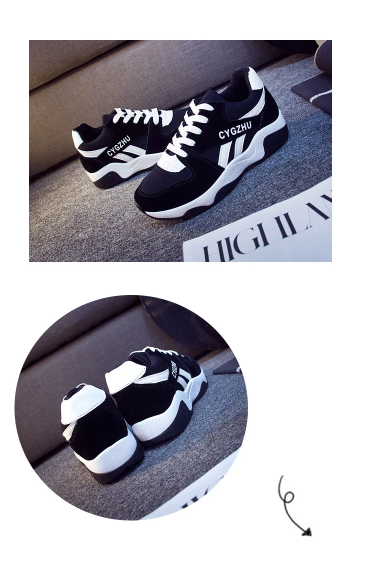 Autumn Ladies Glitter Chunky Sneakers Platform Casual Shoes Dad dames Sneakers Women Shoes Trainers basket chaussure femme
