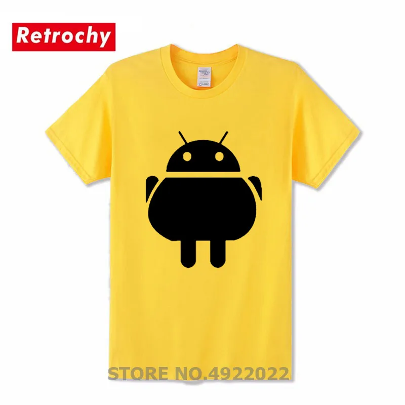 Футболка с забавным дизайном I'm Fat Bird на базе Android Мужская дышащая футболка в