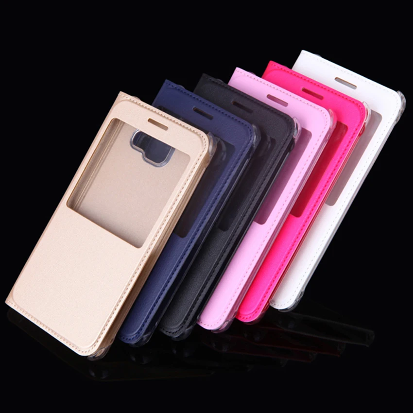 Кожаный чехол книжка для телефона Samsung Galaxy A3 A5 A7 2016 A 3 5 7 SM A310F A510F A710F|Бамперы| |