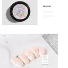 Лазерный голографический Искусственный Блеск для ногтей, разные модели, луна, звезда, сердце, дизайн для украшения ногтей