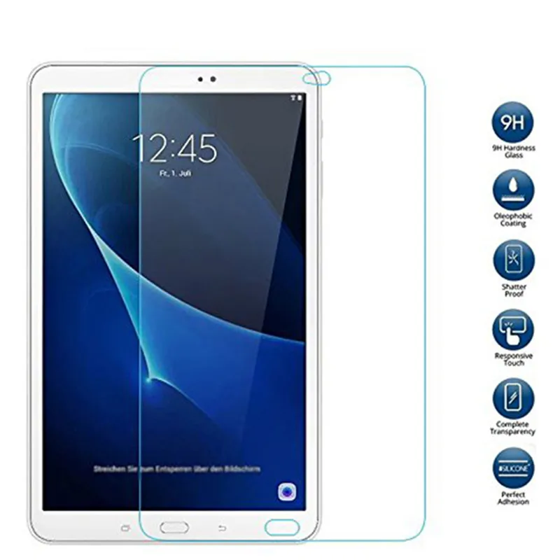 Screen Protector For Samsung Galaxy Tab 3 7.0 A A6 10.1 Advanced 2 Tempered Glass T583 T580 T585 T211 T210 T215 | Компьютеры и офис