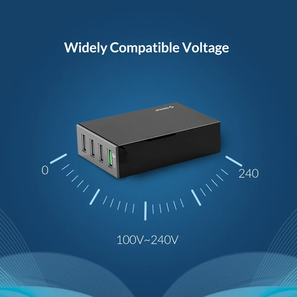 Настольное зарядное устройство ORICO QC 2 0 с 4 USB-портами | Мобильные телефоны и