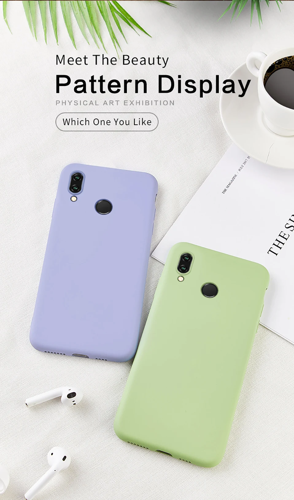 Original Liquid Silicone Case For Huawei P30 Lite Cover Plain Clear Bumper For Huawei P20 Pro P30 Pro Mate 20 Lite Coque Capa