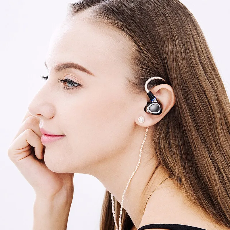 Гибридные наушники SHANLING ME500 с тройным драйвером вкладыши Hi Fi музыкой и съемным