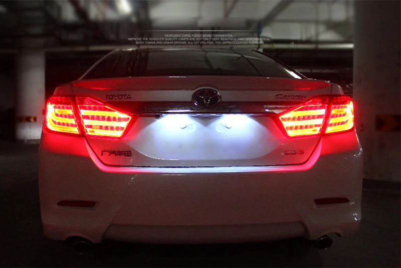 Задний светодиодный светильник Vland задний фонарь для Toyota Camry V50 2012 2014 s в сборе|tail