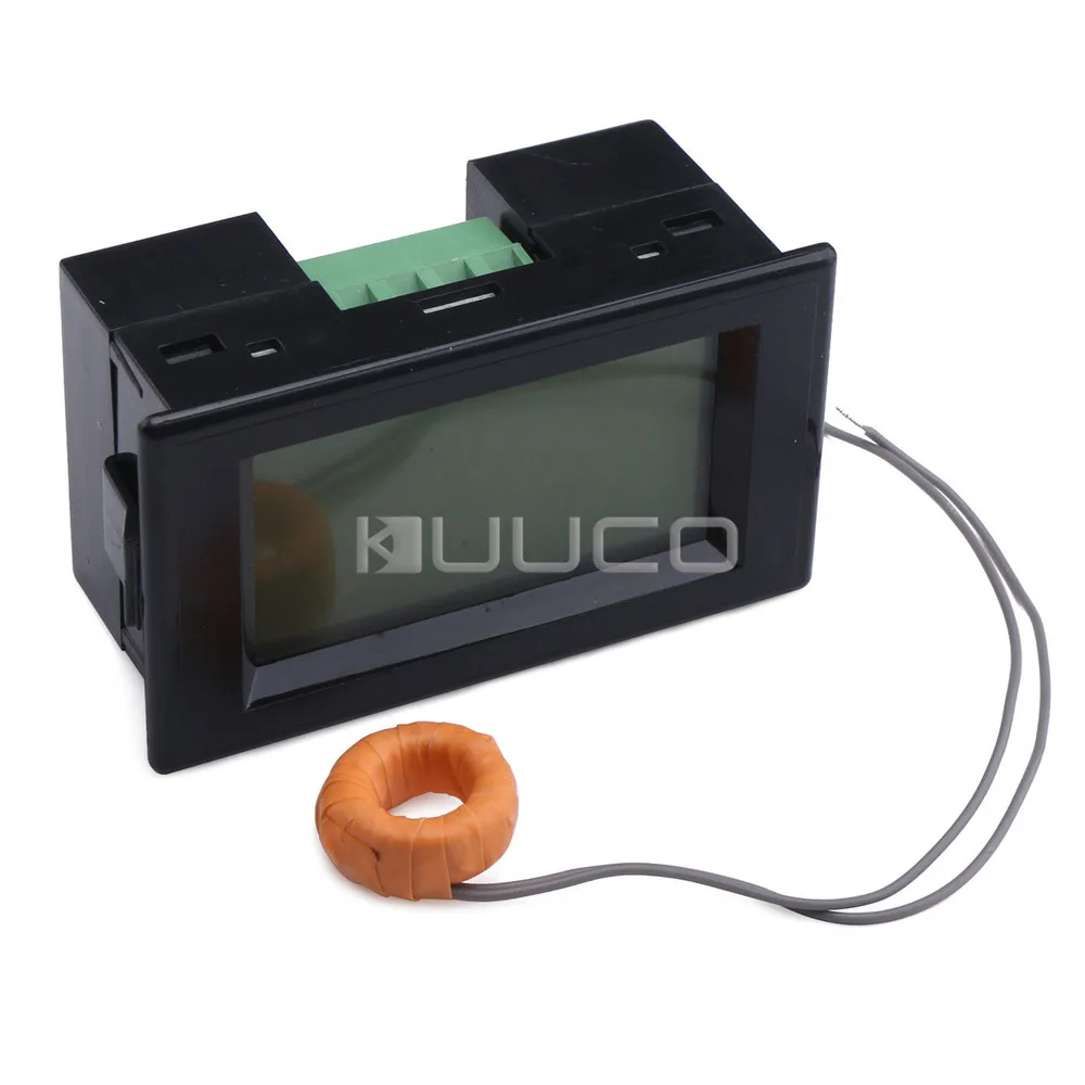 AC 0 ~ 50A монитор тока ЖК-дисплей цифровой амперметр AC80 500V тестер 110 V/220 V Амперметр +