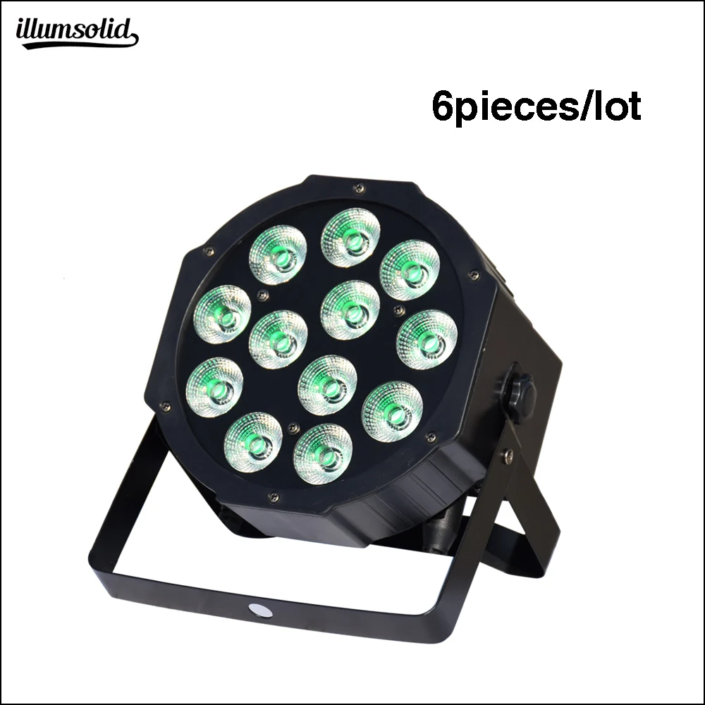 6 шт./лот 12x12 Вт RGBW 4в1 профессиональное сценическое освещение мини led par свет | Лампы