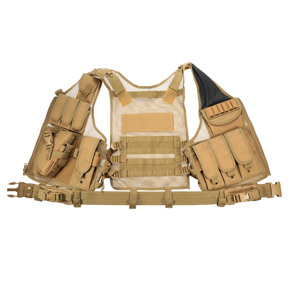 Tactical Vest Men Military Hunt Breathable Army Clothes For Hunter Body Molle Armor Outdoor Jungle Equipment 5 Color | Спорт и