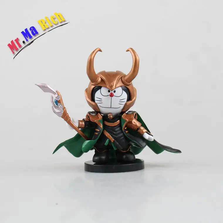 Аниме фигурка из мультфильма Дораэмон Косплей Локи ПВХ Коллекционная модель