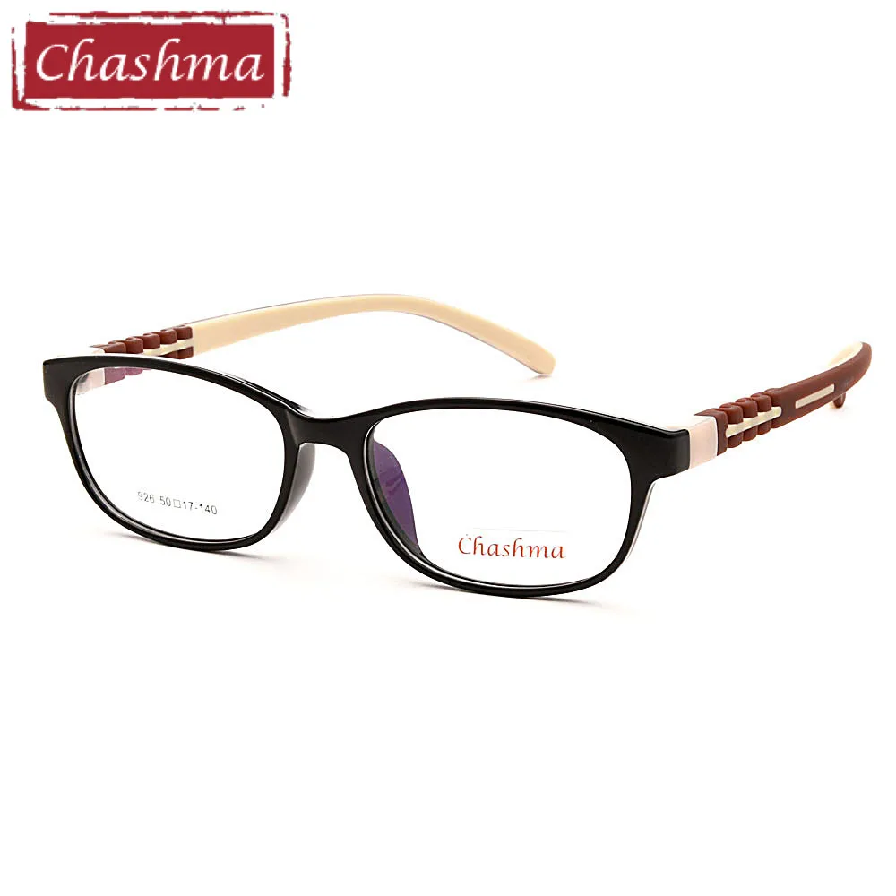 Детские очки для мальчиков и девочек Chashma брендовые с резиновой оправой TR 90