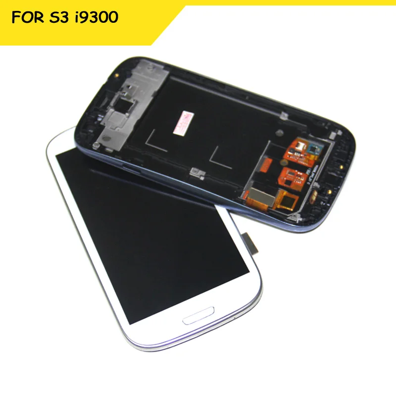 Для SAMSUNG Galaxy S3 Дисплей i9300 Сенсорный экран планшета замена для корпус ЖК