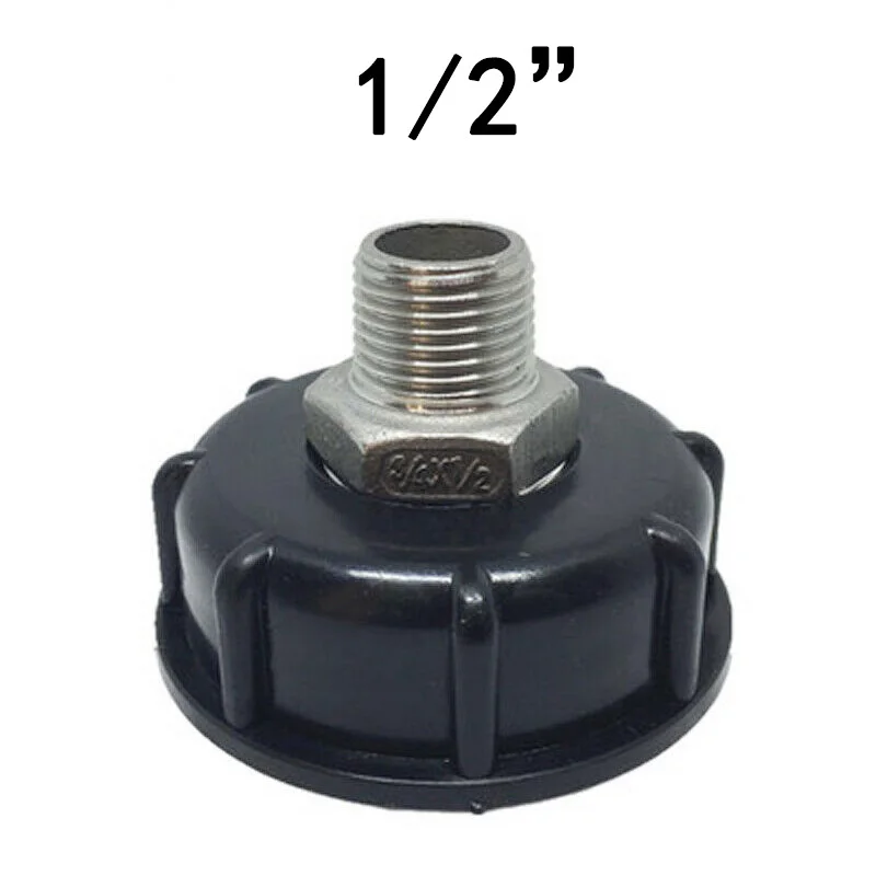 60 мм резьба IBC адаптер резервуара S60X6 для крана 1/2 &quot3/4&quot 1 &quotЗамена клапана