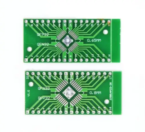 5 шт. TQFP/LQFP/EQFP/QFP32 0 8 мм до DIP32 адаптер PCB плата конвертер SMD новый|lqfp adapter|lqfp boardtqfp adapter