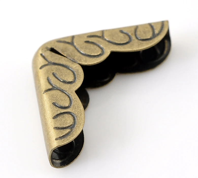 200 шт металлический книжный Скрапбукинг Альбомы меню Угловые протекторы тон