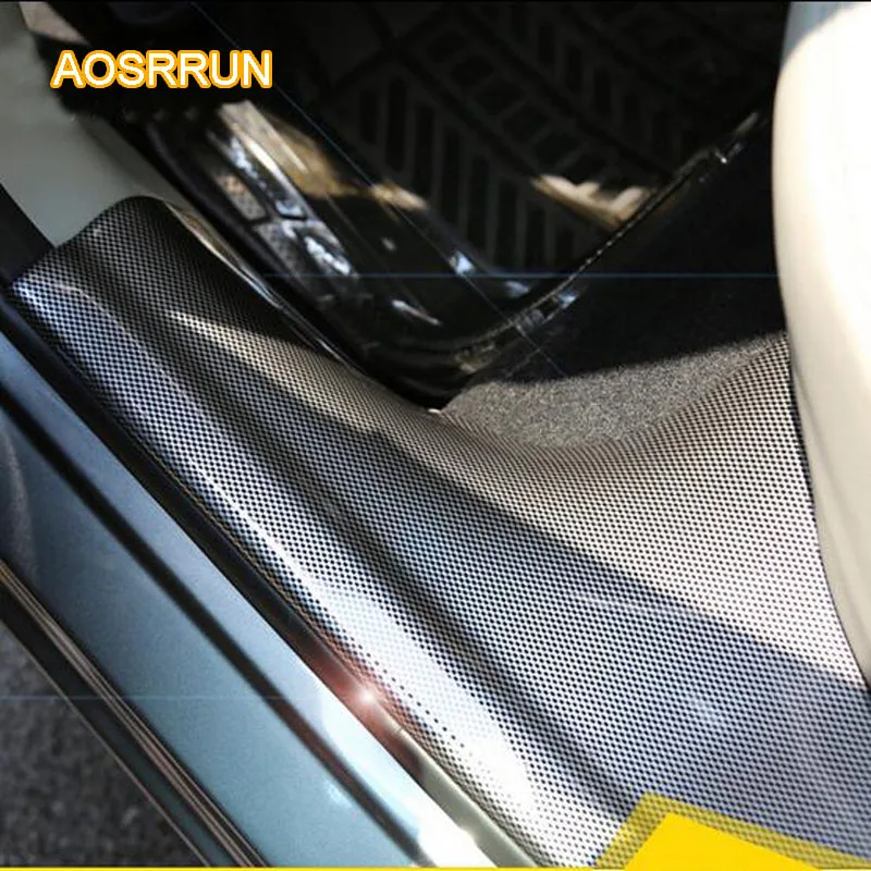 AOSRRUN для Honda Civic 9 th 2013 2014 2015 гость педаль порог встроенный специальный
