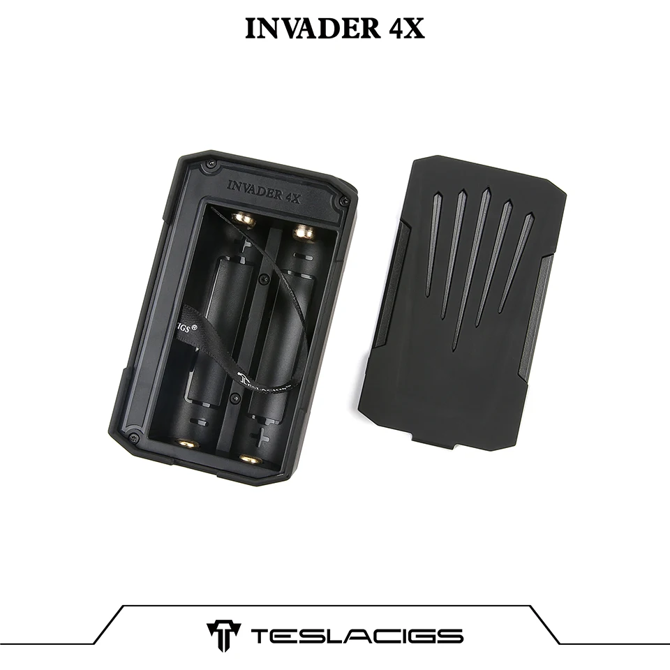 Оригинальный Tesla Invader 4X бокс мод vape для комплект Регулируемое напряжение