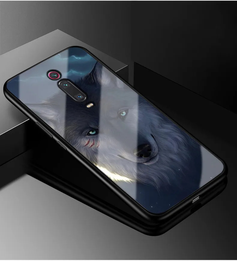 07 Для Xiaomi mi 9 T чехол mi 9 T Pro PC Пластиковый стеклянный чехол для телефона черный ТПУ бампер чехол для Xiaomi mi 9 T Pro mi 9 T mi 9 T Pro 6,39 чехол - Цвет: 07