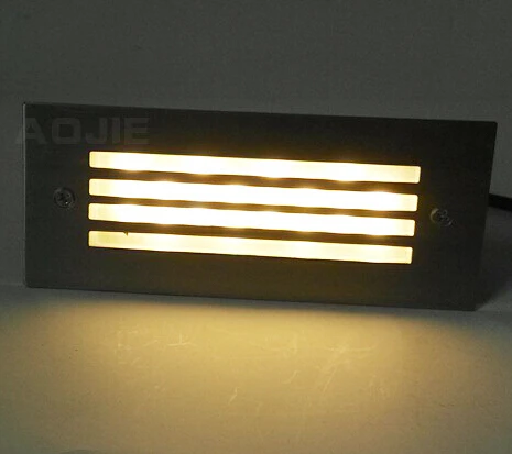 Светодиодная Водонепроницаемая подземная лампа 3 х3 Вт с теплым и холодным белым