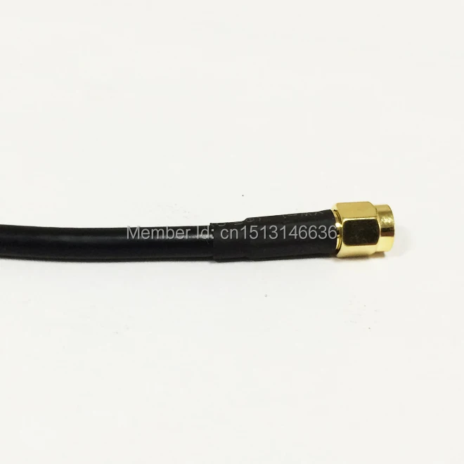 Новый модемный коаксиальный кабель RP SMA Штекерный разъем Переключатель RG58 Pigtail 50