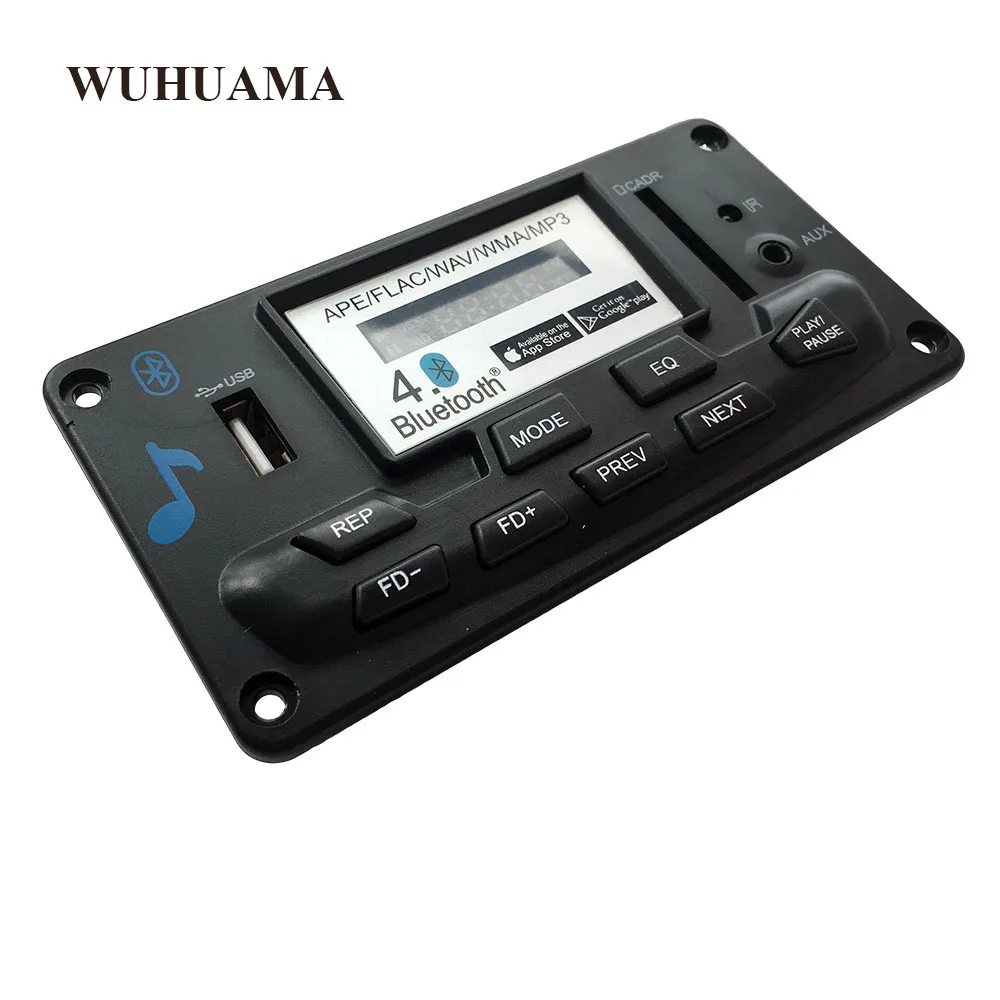 Автомобильный MP3 плеер DIY Bluetooth 4 0 FM передатчик модуль DAE AUX запись APE FLAC