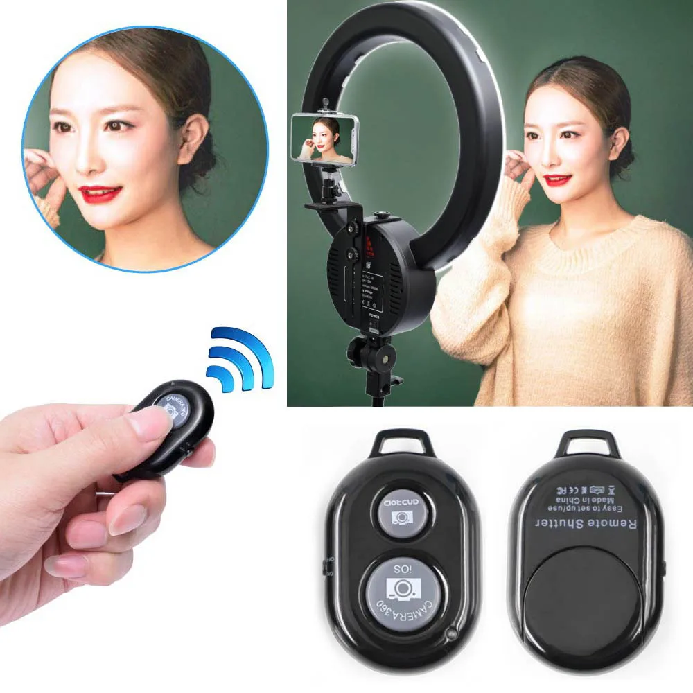 Fotoconic Bluetooth удаленный беспроводной контроллер Кнопка управления автоспуском