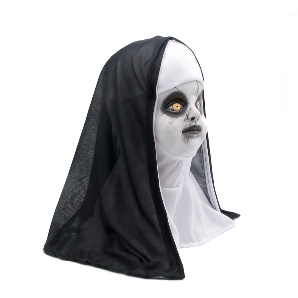 Детская монахини маска для костюмированной вечеринки Valak костюм аксессуар Милый